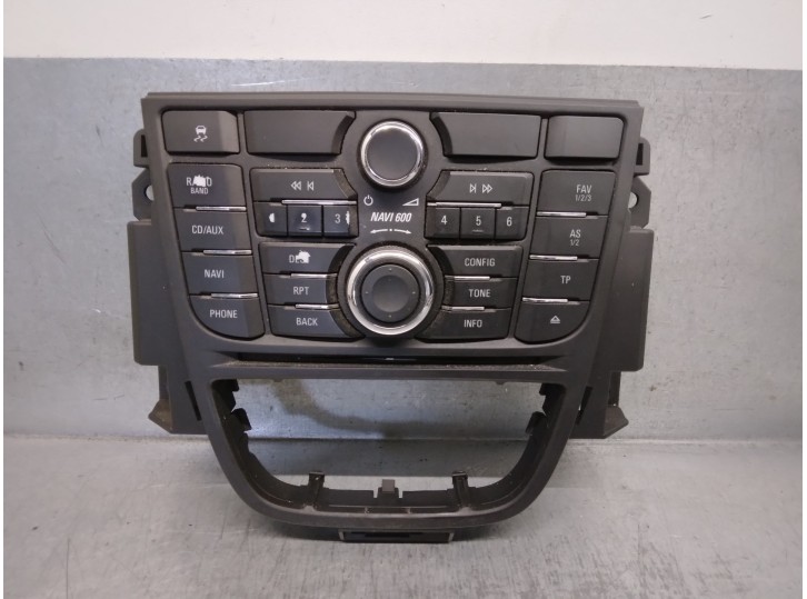 Recambio de sistema audio / radio cd para opel astra j sports tourer 1.7 16v cdti referencia OEM IAM 13337222 