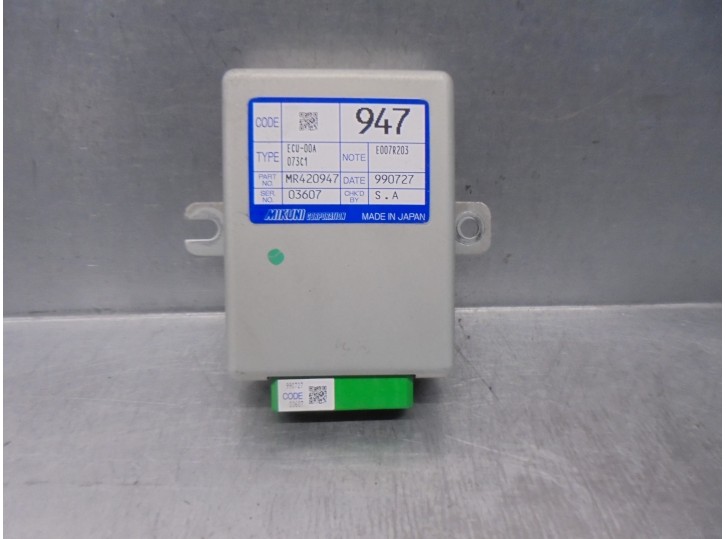 Recambio de modulo electronico para mitsubishi space wagon (n80/n90) 2.4 gdi cat referencia OEM IAM MR420947  