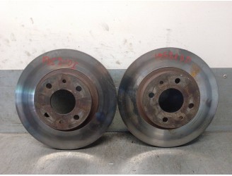 Recambio de disco freno delantero para fiat bravo (182) 1.6 16v cat referencia OEM IAM 71738373 