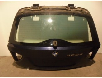 Recambio de porton trasero para bmw serie 3 touring (e91) 320d referencia OEM IAM AZUL 5 PUERTAS
