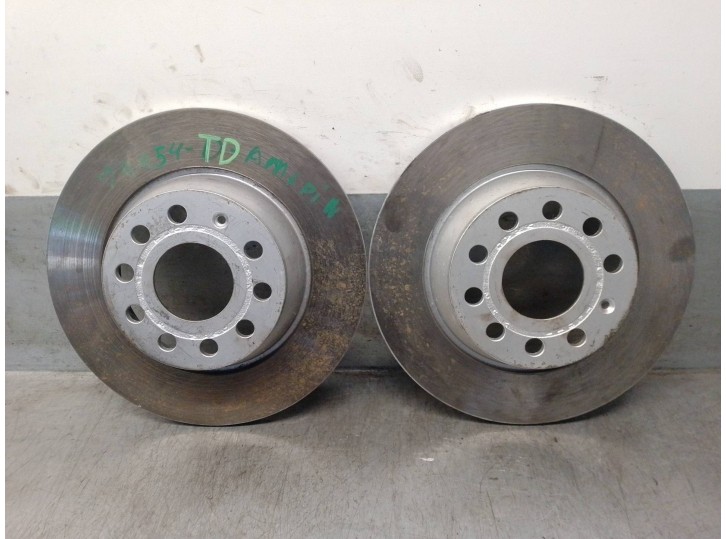 Recambio de disco freno trasero para volkswagen passat berlina (3c2) 2.0 tdi referencia OEM IAM 1K0615601AD 