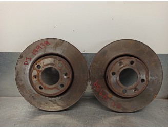 Recambio de disco freno delantero para renault kangoo 1.5 dci diesel referencia OEM IAM 7701210081  