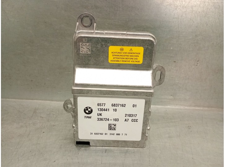 Recambio de centralita airbag para bmw x1 (f48) sdrive 18 d referencia OEM IAM 65776837162  