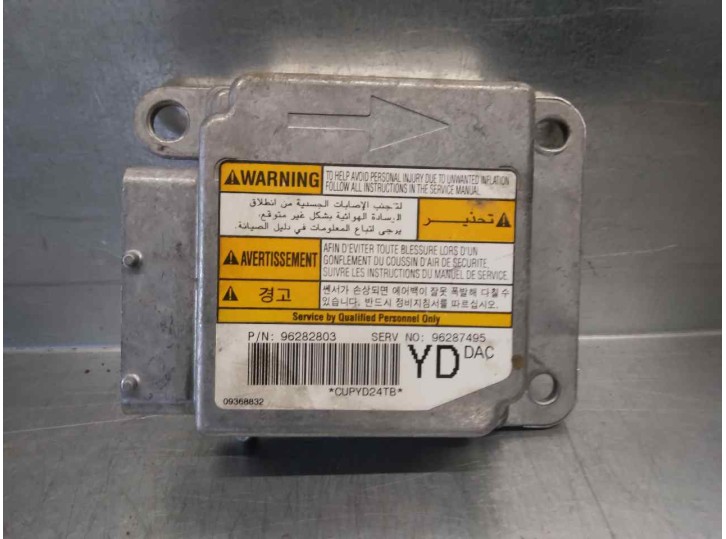 Recambio de centralita airbag para daewoo tacuma cdx referencia OEM IAM 96282803  