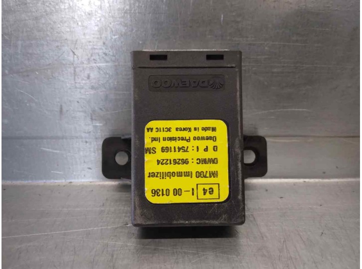 Recambio de centralita inmovilizador para daewoo tacuma cdx referencia OEM IAM 96261224  