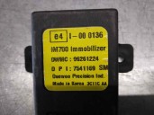 Recambio de centralita inmovilizador para daewoo tacuma cdx referencia OEM IAM 96261224 