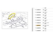 Recambio de moldura para mercedes-benz clase s (w140) berlina 3.2 24v cat referencia OEM IAM A1406980289  
