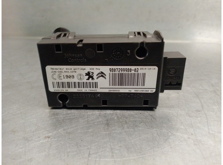 Replacement pressure sensor for Peugeot 508 2.0 Blue-HDi FAP OEM IAM reference 9807299980 