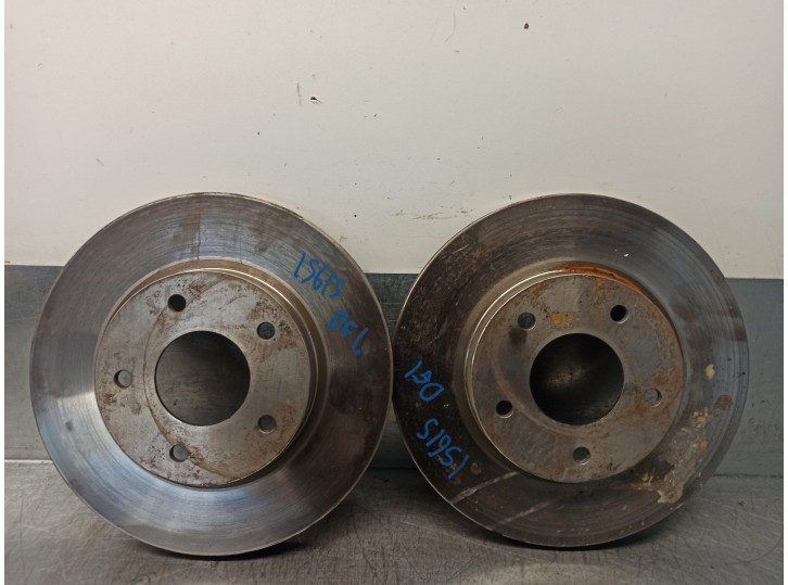 Recambio de disco freno delantero para mitsubishi lancer berlina (cy0) inform referencia OEM IAM 4615A190  