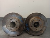 Recambio de disco freno delantero para mitsubishi lancer berlina (cy0) inform referencia OEM IAM 4615A190  