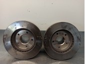 Recambio de disco freno delantero para mitsubishi lancer berlina (cy0) inform referencia OEM IAM 4615A190  