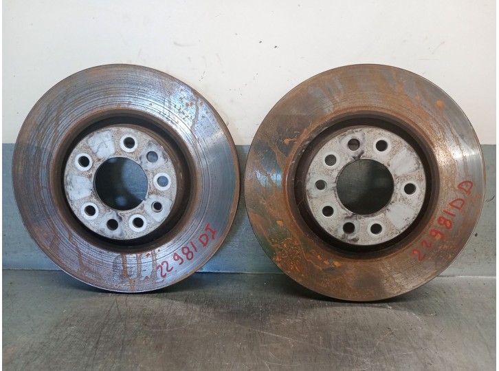 Recambio de disco freno delantero para opel astra h gtc (a04) 1.9 cdti (l08) referencia OEM IAM 569061 569061 