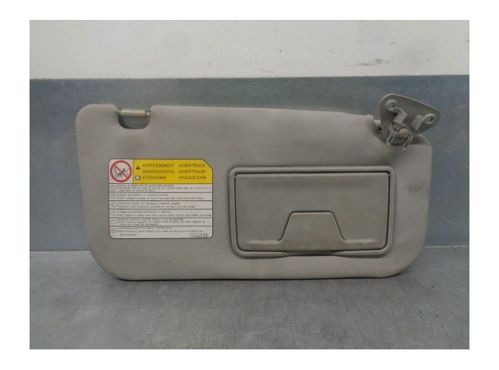 Recambio de parasol derecho para mitsubishi lancer berlina (cy0) inform referencia OEM IAM 7620A872YA  