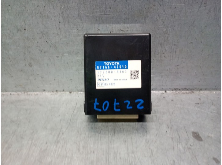Recambio de modulo electronico para toyota prius (nhw30) executive referencia OEM IAM 8716647010 8716647010 