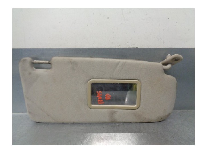 Recambio de parasol derecho para ssangyong rodius 2.7 turbodiesel cat referencia OEM IAM 7614021000EAJ 