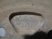 Recambio de llanta para ssangyong rodius 2.7 turbodiesel cat referencia OEM IAM 4173021200 R16X6.5JET43 ALUMINIO 18P