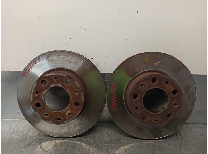 Replacement front brake disc for Fiat Ducato open body, double cab 33 (01.2007 =>) 115 (rs: 3450 mm) OEM IAM reference I