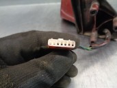 Recambio de retrovisor izquierdo para lancia lybra berlina 1.9 jtd referencia OEM IAM 0735266990 5 PINES GRANATE