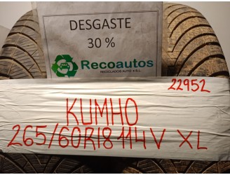 Recambio de neumatico/s para jeep grand cherokee iv (wk, wk2) 3.0 crd v6 4x4 referencia OEM IAM 26560R18114V KUMHO SOLUS 4S HA32
