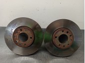 Replacement front brake disc for Opel Vectra B saloon basic (1999) OEM IAM reference 