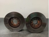 Replacement front brake disc for Opel Vectra B saloon basic (1999) OEM IAM reference 
