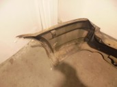 Recambio de paragolpes trasero para ssangyong kyron 200 xdi limited referencia OEM IAM 4081008B01 NEGRO 5 PUERTAS