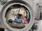 Recambio de faro derecho para daewoo lanos 1.6 cat referencia OEM IAM 96304611  3 PUERTAS