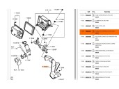 Recambio de tubo para mitsubishi asx (ga_w_) 1.6 mivec (ga1w) referencia OEM IAM 1505A479 1505A851 