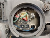 Recambio de faro izquierdo para daewoo lanos 1.6 cat referencia OEM IAM 96304610  3 PUERTAS