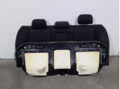 Recambio de asientos traseros para bmw serie 5 lim. (f10) 3.0 turbodiesel referencia OEM IAM 4787508 TELA NEGRA 5 PUERTAS