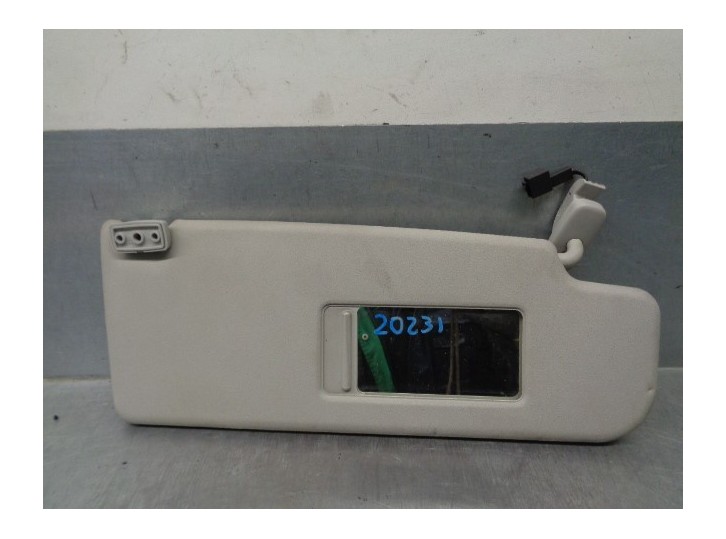 Recambio de parasol derecho para seat altea (5p1) 1.9 tdi referencia OEM IAM 6Q0857552A 