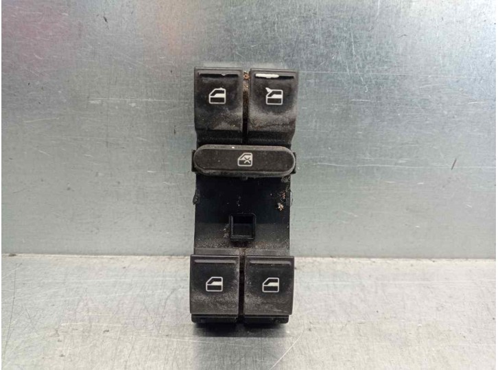 Recambio de mando elevalunas delantero izquierdo para skoda octavia berlina (1z3) active referencia OEM IAM 1Z959858B  