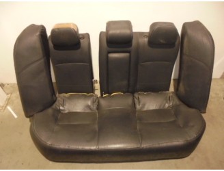 Recambio de asientos traseros para mitsubishi lancer berlina (cy0) inform referencia OEM IAM CUERO NEGRO 4 PUERTAS