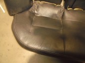 Recambio de asientos traseros para mitsubishi lancer berlina (cy0) inform referencia OEM IAM CUERO NEGRO 4 PUERTAS