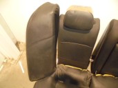 Recambio de asientos traseros para mitsubishi lancer berlina (cy0) inform referencia OEM IAM CUERO NEGRO 4 PUERTAS