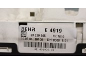 Replacement heater / air conditioning control unit for Opel Meriva A 1.7 16V OEM IAM reference 93329465 6822031 BEHR