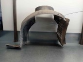 Replacement front right wheel arch for Fiat Brava (182) 16V 80 Clima OEM IAM reference CESTA 31B