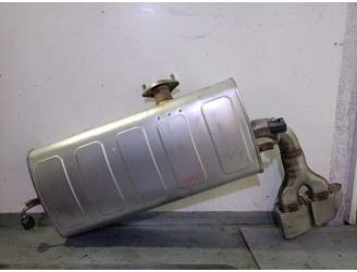 Recambio de tubo escape trasero para hyundai tucson hybrid referencia OEM IAM NXM50  E9FL SEJONG