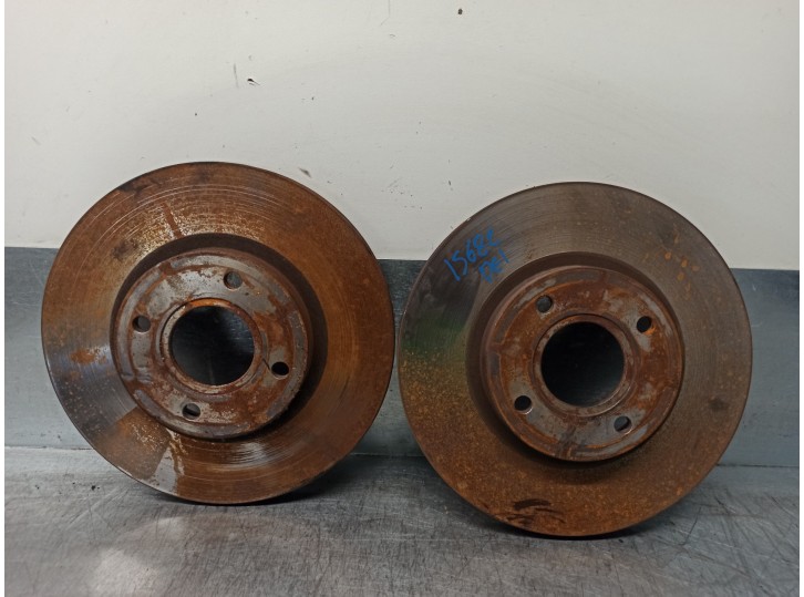 Recambio de disco freno delantero para ford transit courier ambiente referencia OEM IAM 