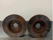 Recambio de disco freno delantero para ford transit courier ambiente referencia OEM IAM   