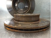 Replacement front brake disc for Hyundai Atos Prime (MX) GLS (2003) OEM IAM reference 