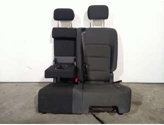 Recambio de asientos trasero izquierdo para volkswagen golf vii sportsvan 1.6 16v tdi dpf referencia OEM IAM 510885375M TELA GRI