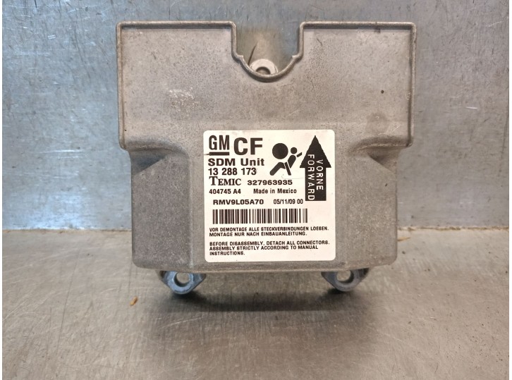Recambio de centralita airbag para opel zafira b 1.7 16v cdti referencia OEM IAM 13288173 