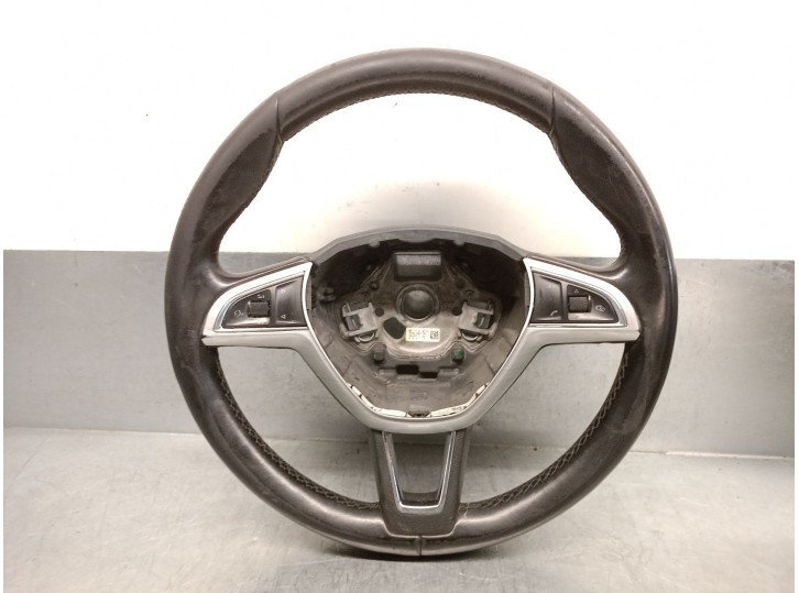 Recambio de volante para skoda rapid (nh3, nk3, nk6) 1.6 tdi referencia OEM IAM 5E0419091BE 5E0419091 