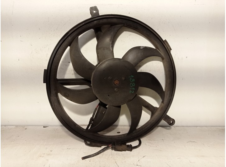 Replacement electric fan for Mini Cooper (RC31) (2004-...) manual 1.6 85 OEM IAM reference 17422754854 M3317003 BEHR