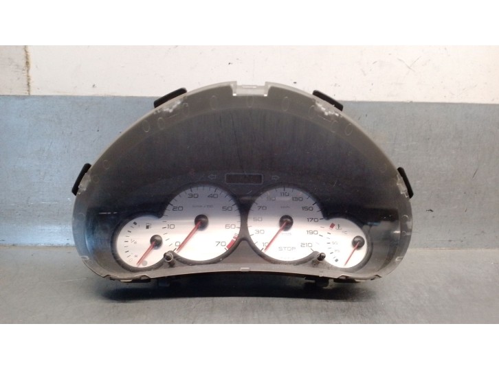 Recambio de cuadro instrumentos para peugeot 206 berlina 1.4 referencia OEM IAM 9648836680 6106FY 6104VA JAEGER