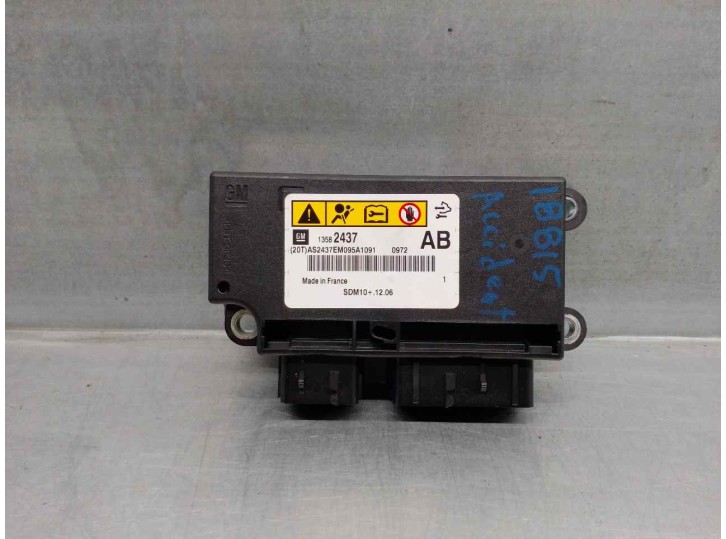 Recambio de centralita airbag para opel astra j lim. 1.7 16v cdti referencia OEM IAM 13582437 