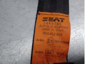 Recambio de cinturon seguridad trasero izquierdo para seat ibiza (6k) 1.6 referencia OEM IAM 6K0857805  3 PUERTAS