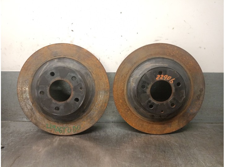 Recambio de disco freno trasero para mazda cx-5 (kf) 2.0 referencia OEM IAM K01126251B K01126251B 