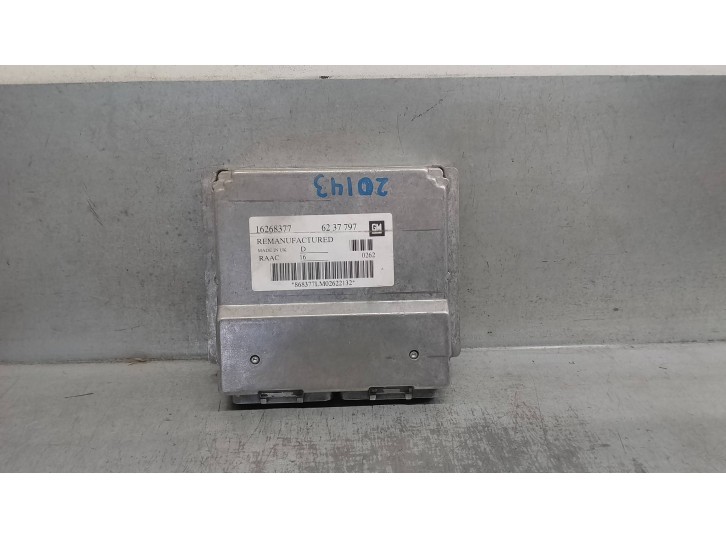 Recambio de centralita motor uce para opel astra g berlina 1.6 referencia OEM IAM 16268377 6237797 GM